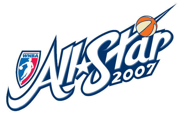 WNBA All-Star Game 2007 Wordmark Logo iron on transfers for T-shirts